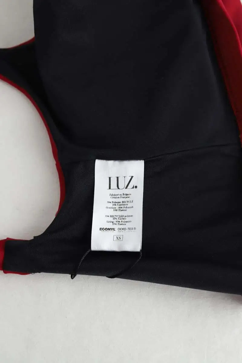 Brassière Luz Alex Bordeaux en Polyamide