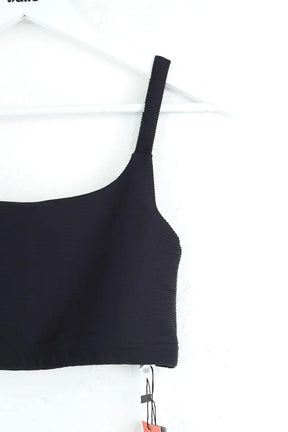 Brassière Luz Alex noir texturé Noir en Polyamide