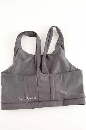 Brassière Luz Amélie Gris en Polyamide