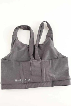 Brassière Luz Amélie Gris en Polyamide