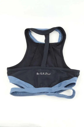 Brassière Luz Anna  Bleu en Polyamide