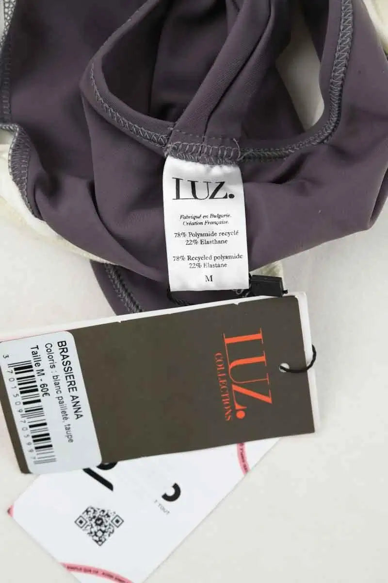 Brassière Luz Anna  Gris en Polyamide