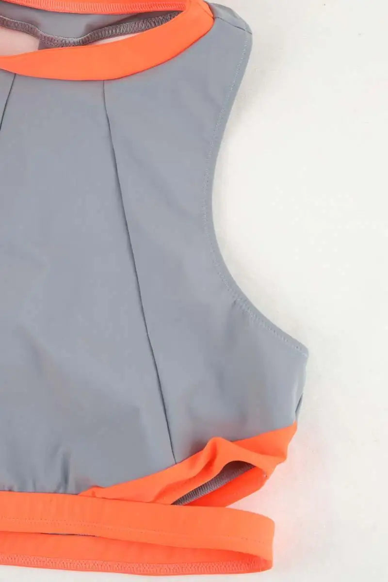 Brassière Luz Anna  Gris en Polyamide