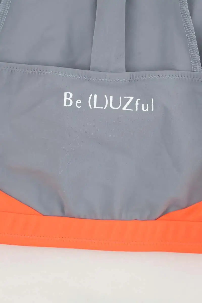 Brassière Luz Anna  Gris en Polyamide