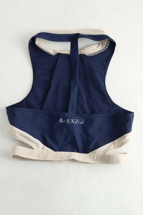 Brassière Luz Anna Bleu en Polyamide