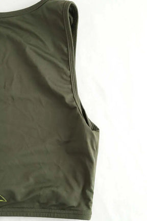 Brassière Luz Naomi Kaki en Polyamide