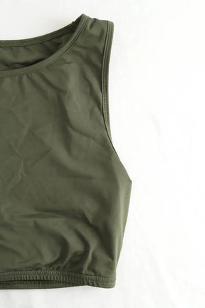 Brassière Luz Naomi Kaki en Polyamide