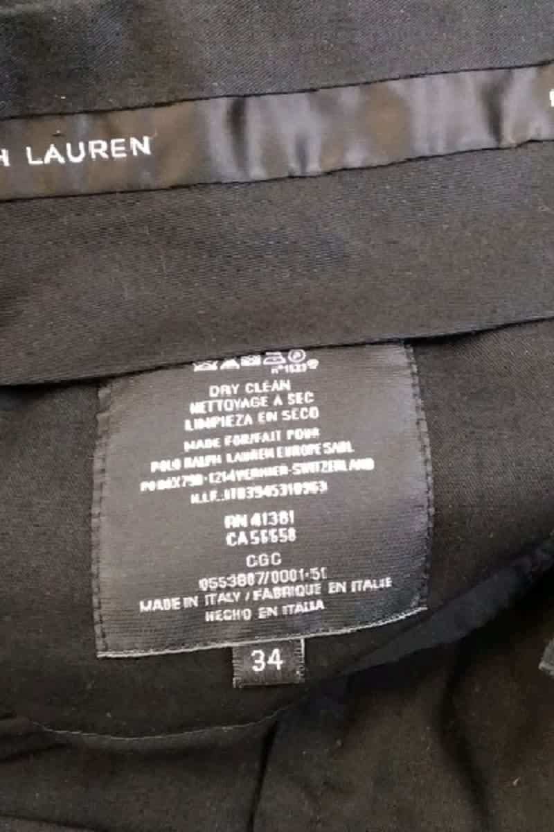 Pantalon slim Ralph Lauren  Marine