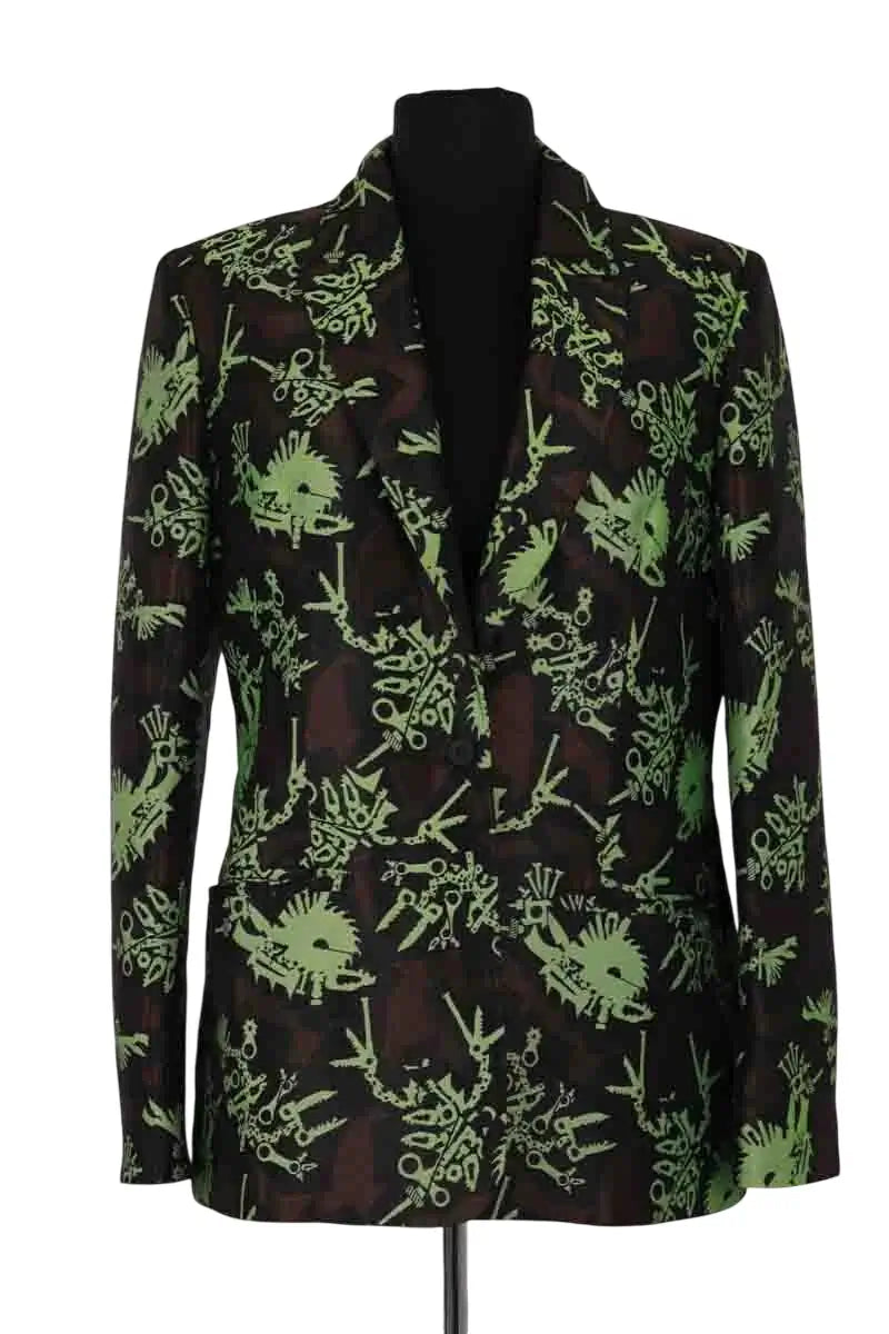 Veste Kenzo Vert en Synthétique, taille XL - Seconde Main