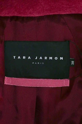Manteau Tara Jarmon Rose en Laine