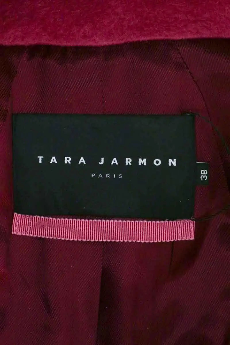 Manteau Tara Jarmon Rose en Laine