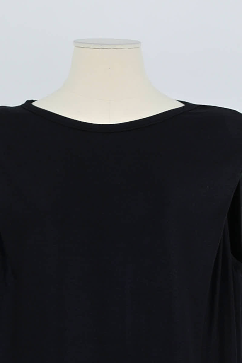 Top sans manche Majestic Filatures  Noir