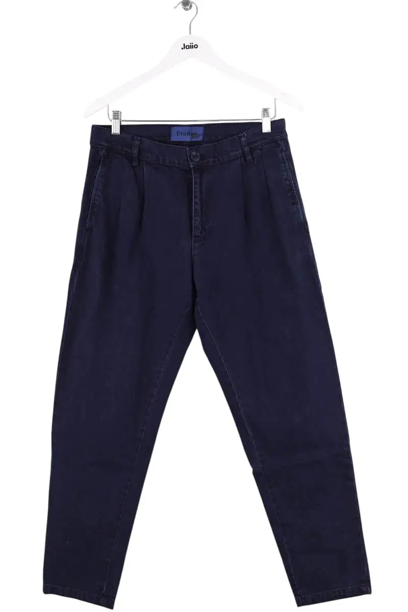 Jean droit Etudes Bleu en Coton, taille XL - Seconde Main