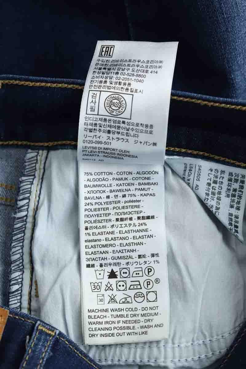 Slim Levi's  Bleu