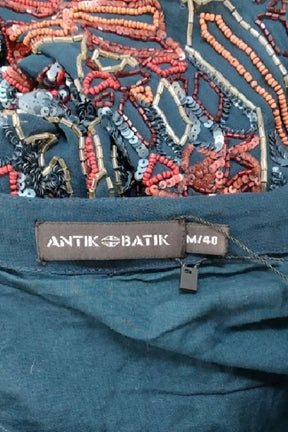 Mini Antik Batik  Bleu