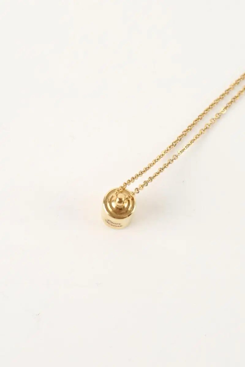 Collier Mon Petit Poids Doré en Plaqué or