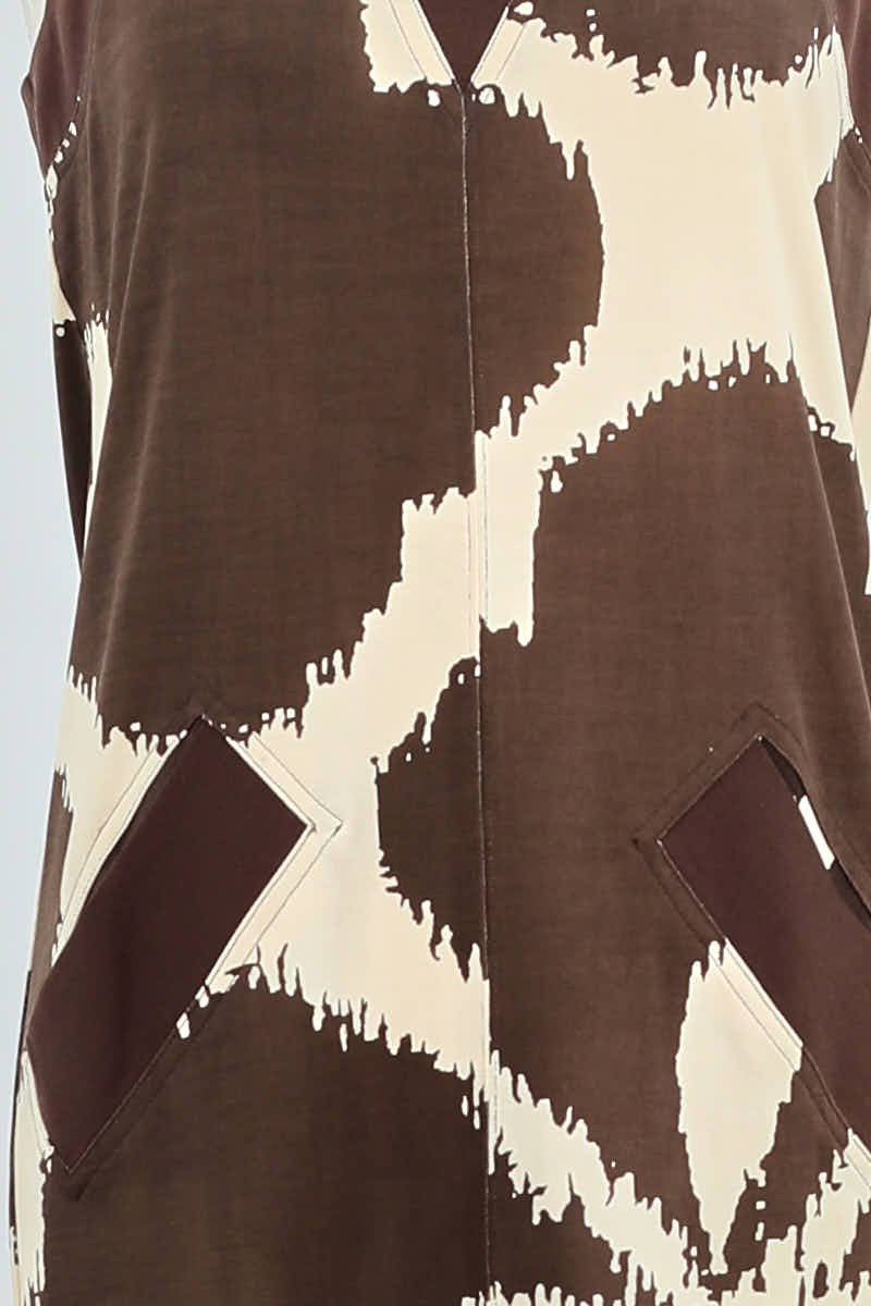 Mi-longueur Diane Von Furstenberg  Marron