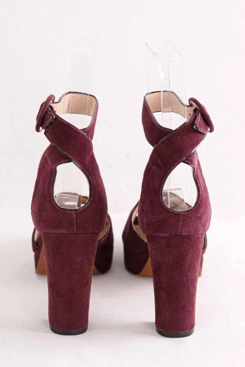 Talons Kate Spade Bordeaux en Daim