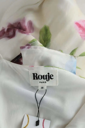 Robe Rouje  Multicolore