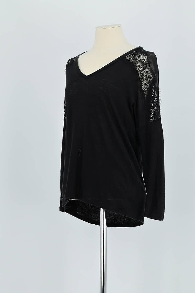 T-shirts Sandro  Noir