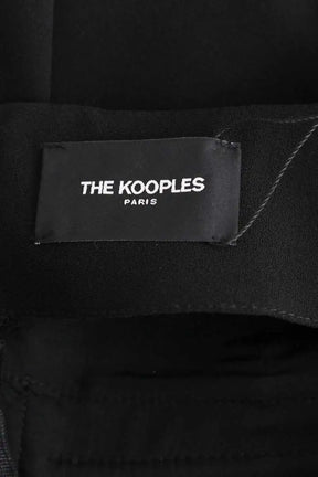 Jupe The Kooples Noir en Synthétique
