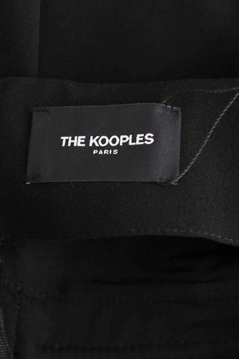 Jupe The Kooples Noir en Synthétique