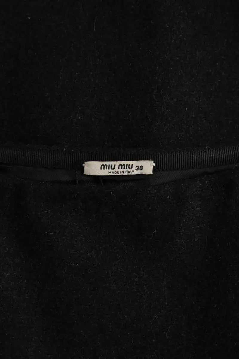 Jupe Miu Miu Anthracite en Laine