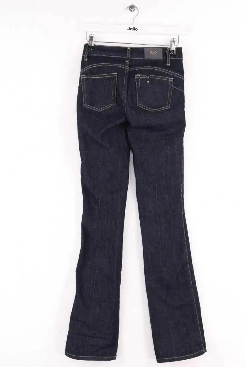 Jean droit Liu Jo Bleu en Coton