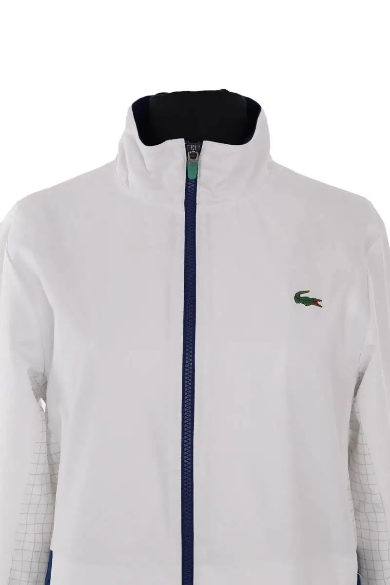 Gilet Lacoste Blanc en Synthétique