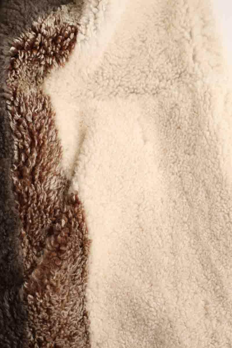 Peau lainée Sprung Frères  Marron