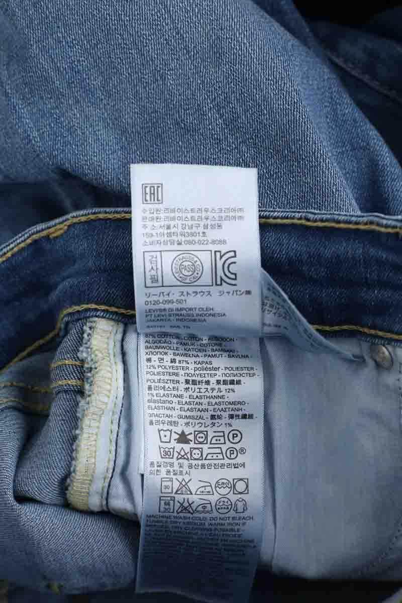 Jean slim Levi's 721 Bleu
