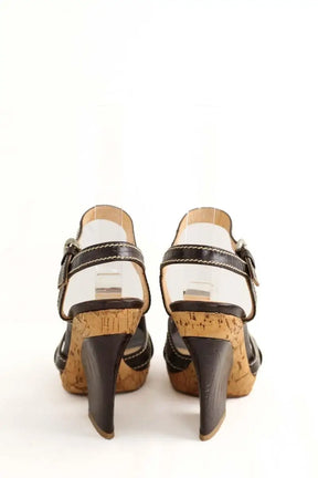Talons Sergio Rossi  Marron