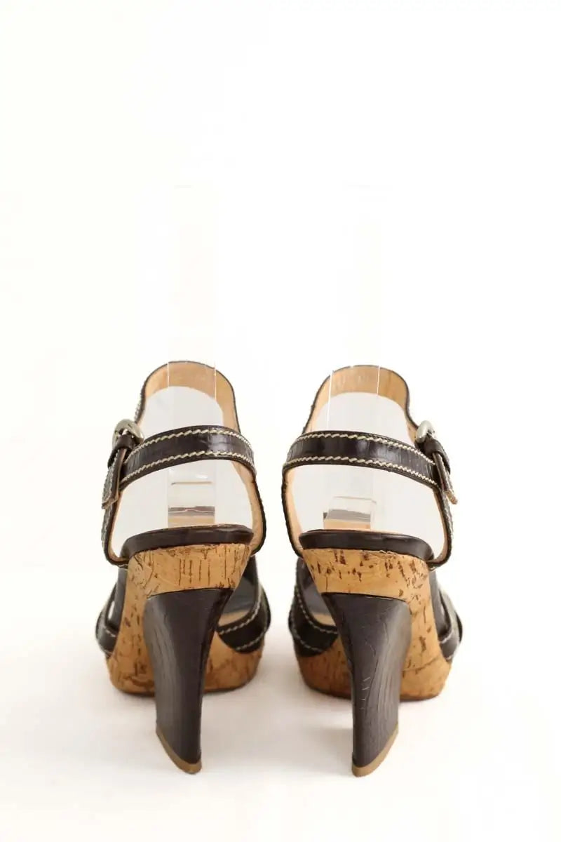 Talons Sergio Rossi  Marron