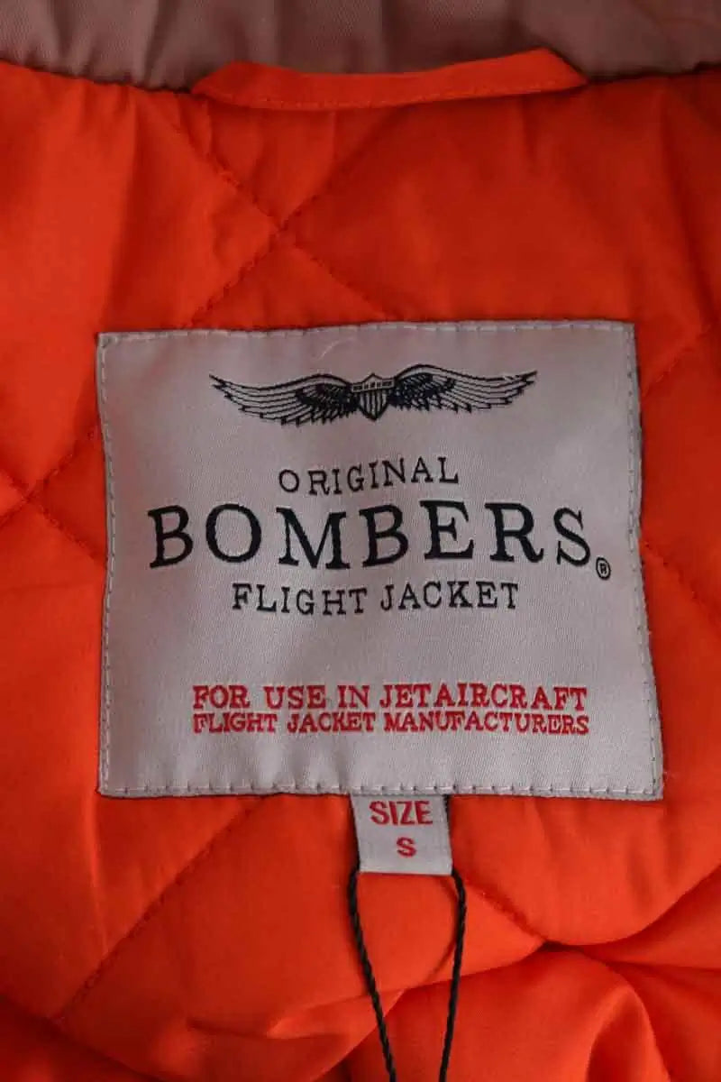 Blouson Bombers Rose en Synthétique