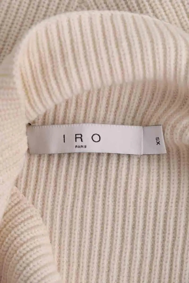 Pull sans manches Iro Beige en Laine