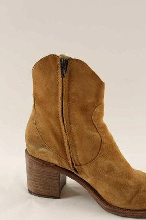 Boots Free Lance Camel en Daim