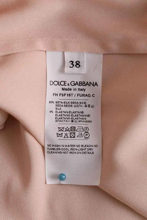 Blouse Dolce & Gabbana Rose en Soie