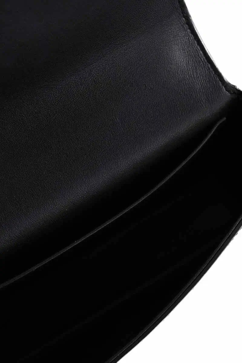 Sac à main Celine Triomphe chain Noir en Cuir