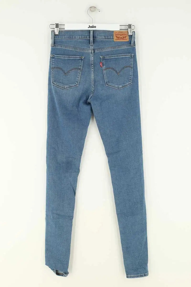 Jean slim Levi's 720 Bleu en Coton