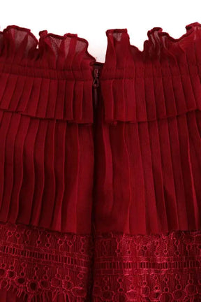 Mini jupe Iro Rouge en Synthétique