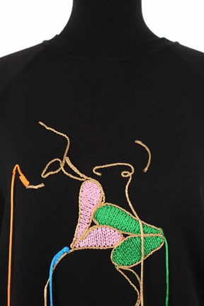 Sweatshirt Stine Goya  Noir en Coton