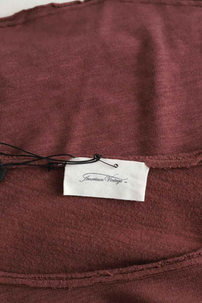 T-shirts American Vintage  Marron