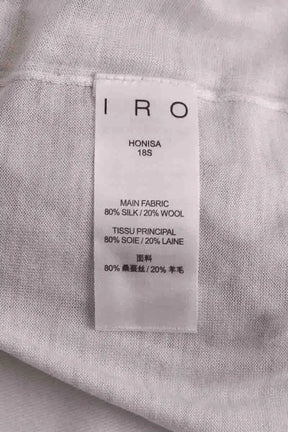 Top Iro Honisa Gris en Soie