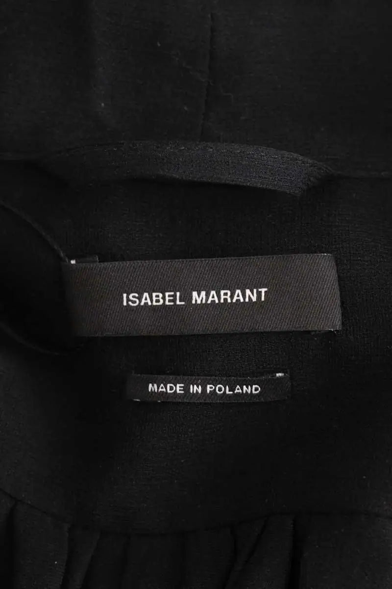 Robe Isabel Marant Noir en Soie