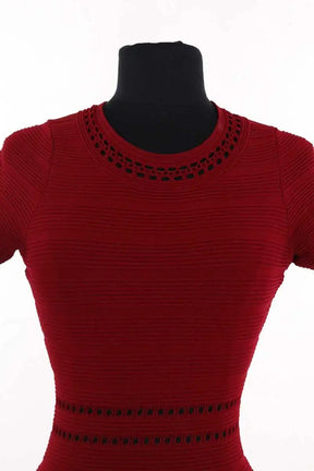 Robe Sandro Rouge en Synthétique