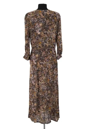 Robe Iro Mauri Kaki en Viscose