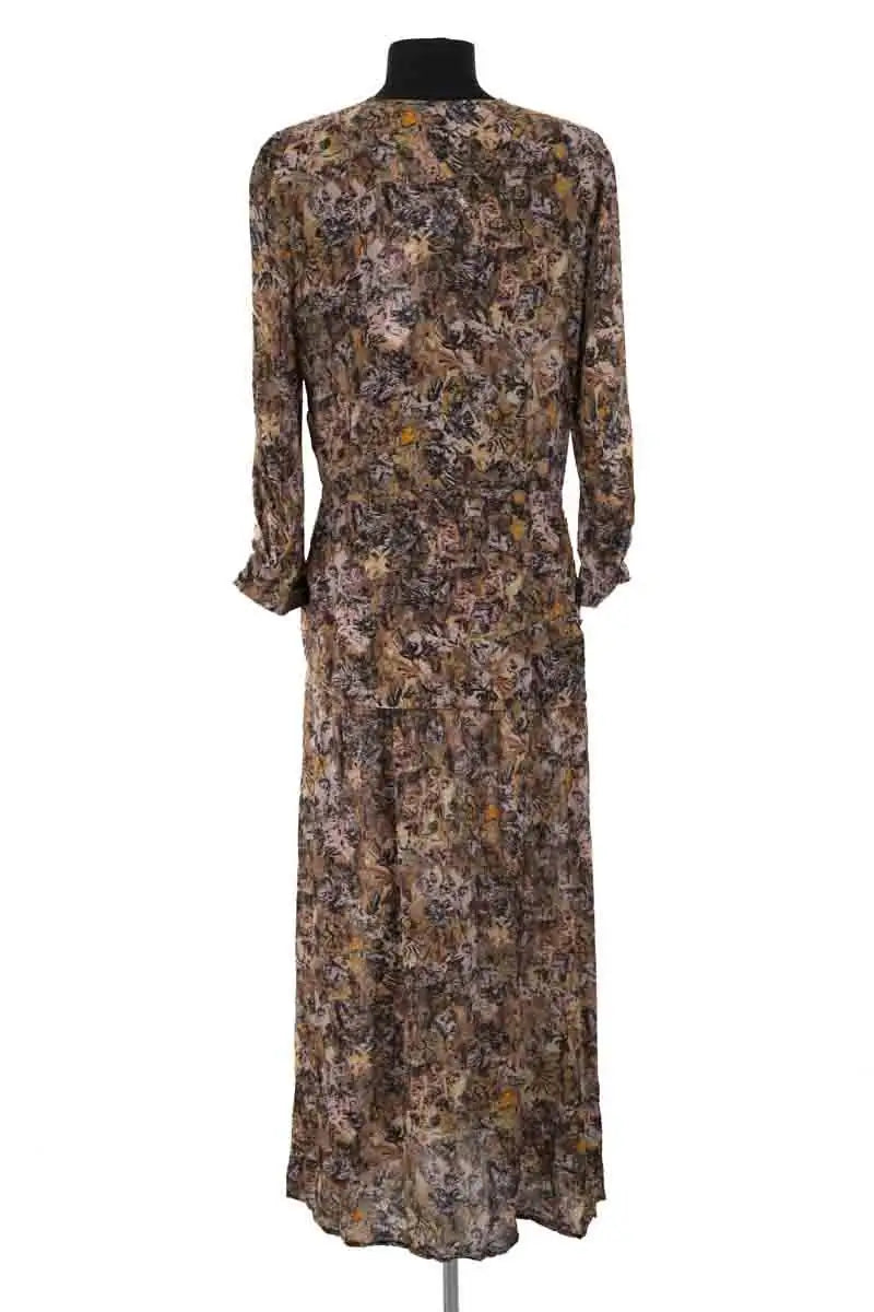 Robe Iro Mauri Kaki en Viscose