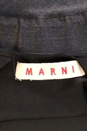 Mi-longueur Marni  Noir