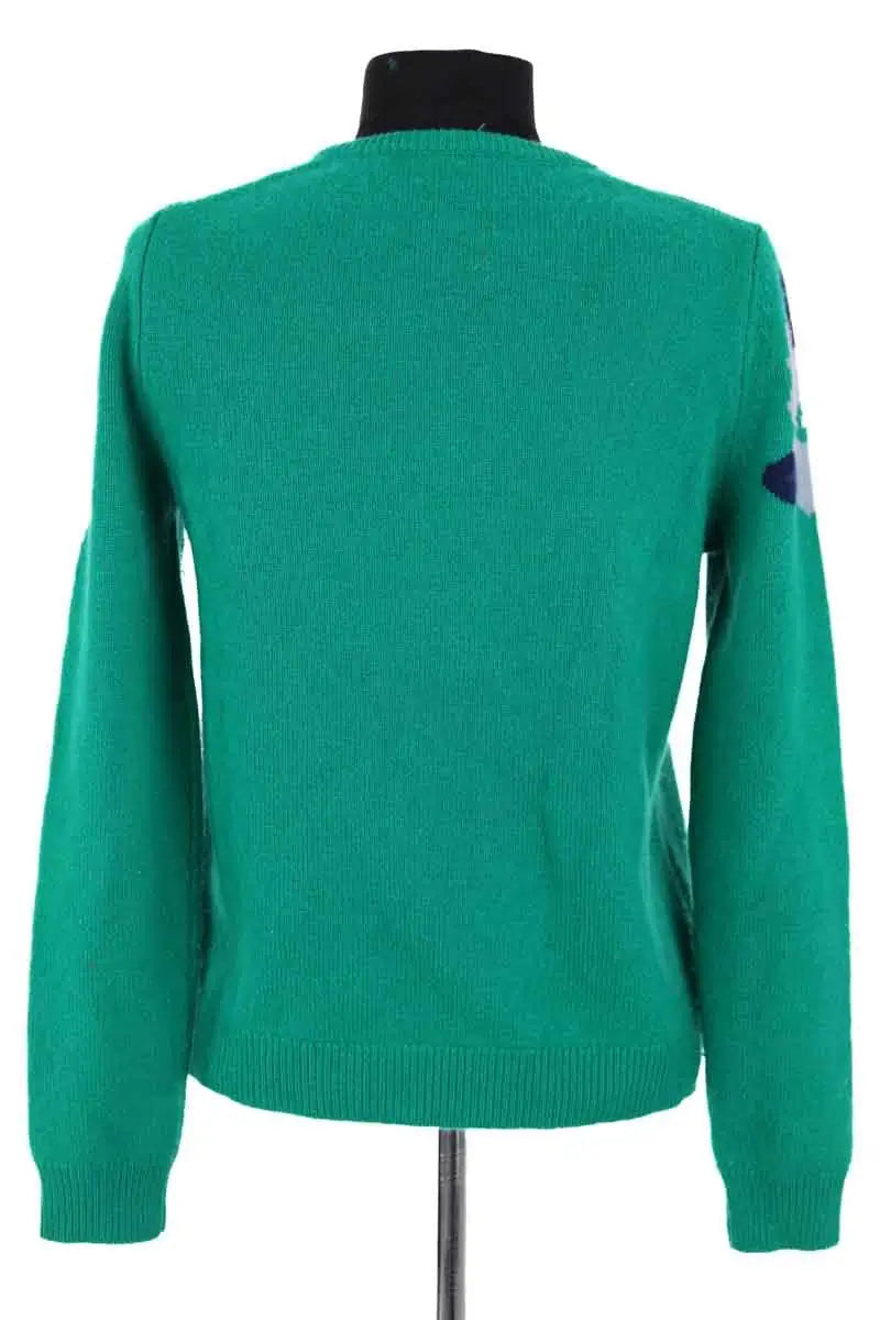 Pull Eric Bompard Vert en Cachemire