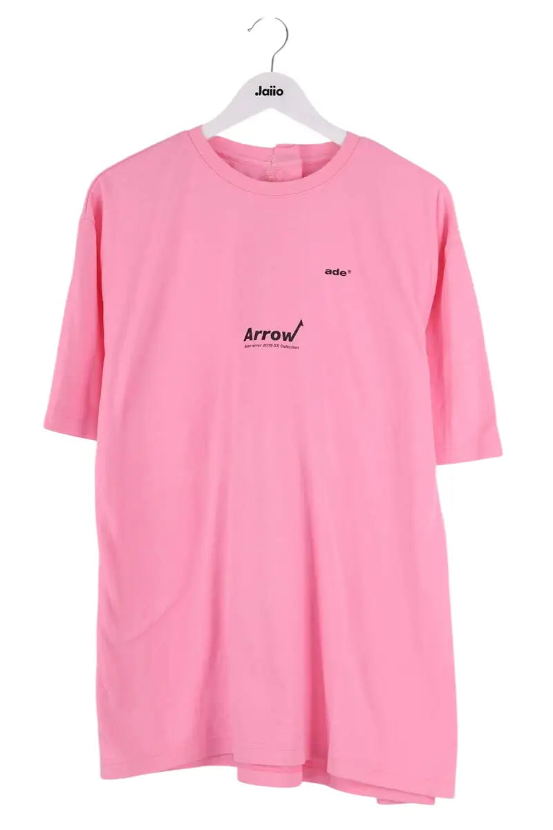T-shirt Ader Error Rose en Coton, taille L - Seconde Main